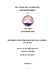 Bài tập lớn Quản trị bán hàng | Học viện Báo chí và Tuyên truyền