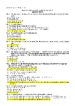 Câu hỏi trắc nghiệm chương 7: Kinh tế vĩ mô của nền kinh tế mở (có đáp án)