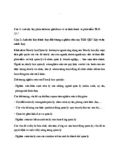 Đề cương môn Tâm lý học quản lý - Trường Đại học Lao động - Xã hội