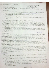 Đề thi cuối kỳ học phần Luật lao động năm 2024 - 2025 | Đại học Luật Thành phố Hồ Chí Minh
