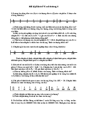 Bài tập chương 5 - Kinh tế vi mô | Trường Đại học Tài nguyên và Môi trường Hà Nội