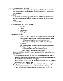 Biện chứng giữa Lực lượng sản xuất và Quan hệ sản xuất học phần Triết học Mac-Lênin