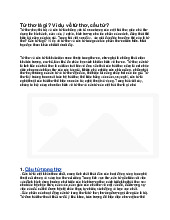 Phân tích và lấy ví dụ về tứ thơ, cấu tứ trong thơ ca