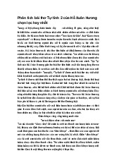 Phân tích bài thơ Tự tình 2 của Hồ Xuân Hương chọn lọc hay nhất