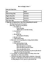 Nhom 2-BT2 - Cơ sở hạ tầng công nghệ thông tin. Môn Thiết kế giao diện | Đại học Trường Đại học Công nghệ thông tin, Đại học Quốc gia Thành phố Hồ Chí Minh.