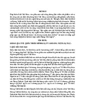 So sánh Ngũ Hình trong Quốc Triều Hình Luật & Hoàng Việt Luật Lệ | Môn Luật tố tụng Hình sự - Học viện Thanh thiếu niên Việt Nam