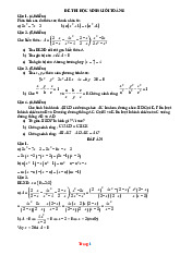 10 Đề Thi Chọn HSG Môn Toán 8 Cấp Huyện Có Lời Giải Chi Tiết