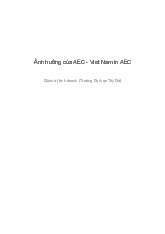 Ảnh hưởng của AEC - Việt Nam | Đại học Tây Đô