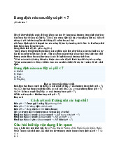 Dung dịch nào sau đây có pH < 7 - Hóa học 11