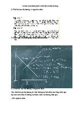 Chương 8 - Tóm tắt vai trò của chính phủ và thất bại thị trường môn Kinh tế vi mô | Trường Đại học Kinh Tế Quốc Dân