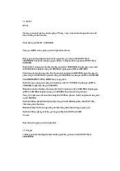 Bài tập kế toán tổng hợp   - Nguyên lý kế toán | Đại học Kinh Tế Quốc Dân