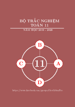 Bộ trắc nghiệm Toán 11