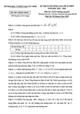 Đề tuyển sinh lớp 10 môn Toán (không chuyên) năm 2025 – 2026 sở GD&ĐT Tây Ninh