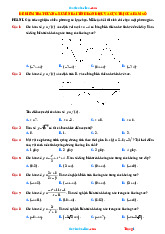 Đề Kiểm Tra Thường Xuyên Bài Tính Đơn Điệu Và Cực Trị Của Hàm Số Toán 12 Giải Chi Tiết