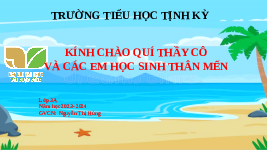 Giáo án điện tử TN&XH 3 Bài 26 Kết nối tri thức: Xác định các phương trong không gian