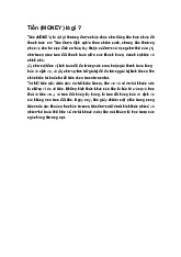 Tiền (MONEY) là gì ?