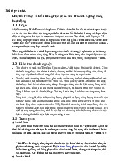 Hãy tìm tư liệu về biểu trưng trực quan của 1 Doanh nghiệp đang hoạt động