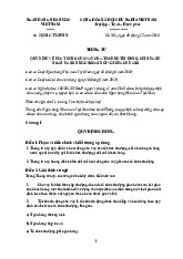 Quy định về hoạt động cho vay của tổ chức tín dụng, chi nhánh ngân hàng nước ngoài đối với khách hàng