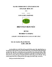 Đề tài tìm hiểu và sử dụng amazon web services cloud computing môn Điện toán đám mây  | Trường đại học kinh doanh và công nghệ Hà Nội