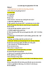 Câu hỏi ôn tập trắc nghiệm Kinh Tế Vi Mô - Chương 1 đến Chương 9 | Microeconomics | Trường Đại học Quốc tế, Đại học Quốc gia Thành phố Hồ Chí Minh