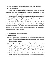 Phân Tích Hoạt Động Kinh Doanh Quốc Tế Của Toyota Tại Mỹ | Môn Phân tích hoạt động kinh doanh - Đại học Gia Định