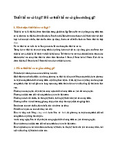 Thiết kế cơ sở là gì? Hồ sơ thiết kế cơ sở gồm những gì