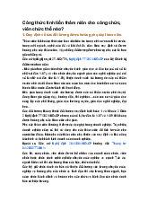 Công thức tính tiền thâm niên cho công chức, viên chức thế nào?