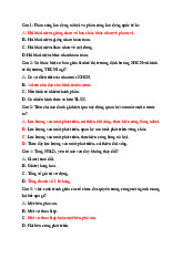 Câu hỏi trắc nghiệm có đáp án môn Kinh tế chính trị Mac-Lenin | Trường Đại học Kiến trúc Đà Nẵng