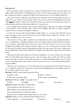 PASSAGE 28_Theme 3. Science and Technology (Khoa học và Công nghệ)