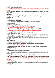 Bài tập trắc nghiệm Chương 1,2 - Kinh tế chính trị | Đại học Công nghệ Giao thông vận tải