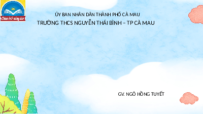 Giáo án điện tử Tin học 7 bài 1 Chân trời sáng tạo: Thiết bị vào và thiết bị ra