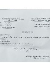 Đề thi cuối HKII học phần Tâm lý học đại cương năm 2024 - 2025 | Đại học Luật Thành phố Hồ Chí Minh