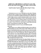 Nghiên cứu đặc điểm hình thái loài Lan Kim Tuyến | Sinh trưởng và phát triển thực vật | Trường Đại học Khoa học Tự nhiên, Đại học Quốc gia Hà Nội
