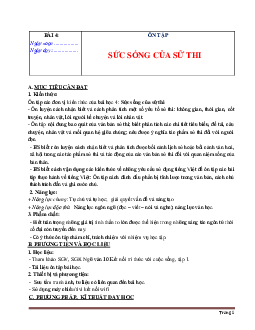 Giáo án dạy thêm Ngữ văn 10 sách Kết nối tri thức với cuộc sống | Đề 4