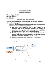 Microeconomics Group Report | Microeconomics | Trường Đại học Quốc tế, Đại học Quốc gia Thành phố Hồ Chí Minh