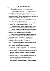 Bài Kiểm Tra Chương 2 Môn Thị Trường Chứng Khoán