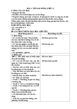 Giáo án Đạo đức lớp 4 Bài 3 | Kết nối tri thức
