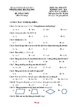Đề Kiểm Tra HK1 Môn Toán Lớp 6 THCS Thăng Long 2025-2026 Có Đáp Án