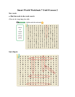 Smart World Workbook 7 Unit 8 Lesson 2