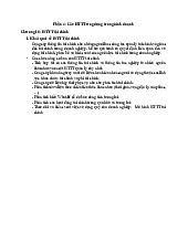 Hệ Thống Thông Tin Tài Chính và Quản Lý Sản Xuất | Môn Hệ thống thông tin quản lý - Đại học Kinh Tế Quốc Dân