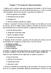 Chapter 7 & 8: Finance Functions & Business Finance Insights | Business Technology and Finance | Học viện Tài chính