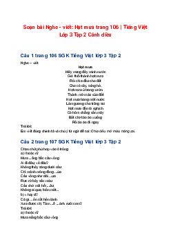 Soạn bài Em đọc sách báo trang 107, 108 | Tiếng Việt Lớp 3 Tập 2 Cánh diều