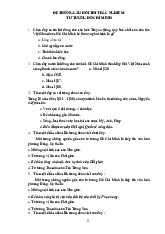 Hệ thống câu hỏi thi trắc nghiệm  tư tưởng hồ chí minh  môn Chủ nghĩa xã hội và khoa học | Học viện Nông nghiệp Việt Nam