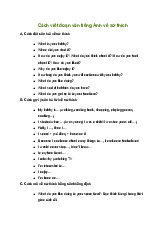 Viết 1 đoạn văn bằng tiếng Anh nói về sở thích của mình | Tiếng Anh 8