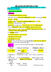 Đề cương môn Di truyền Y học: So sánh Prokaryote và Eukaryote môn Kỹ thuật di truyền | Trường Đại Học Tây Nguyên