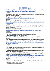 Giải SGK Sinh học 12 Kết nối tri thức Bài 4: Đột biến gene