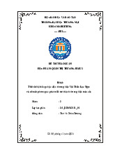 Thiết kế hệ thống nhận diện thương hiệu Vải Thiều Lục Ngạn và đề xuất phương án phát triển trở thành thương hiệu toàn cầu | Bài thảo luận quản trị thương hiệu