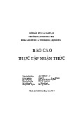 VY Final TTNT - Thực tập nhân thức - Tài liệu tham khảo | Đại học Hoa Sen