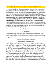 PHÂN TÍCH TÌNH CẢNH LẺ LOI TRONG Chinh PHỤ NGÂM - 8 CÂU ĐẦU