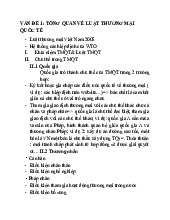 Tổng quan về luật thương mại quốc tế | Môn Luật thương mại quốc tế - Trường Đại học Luật Hà Nội